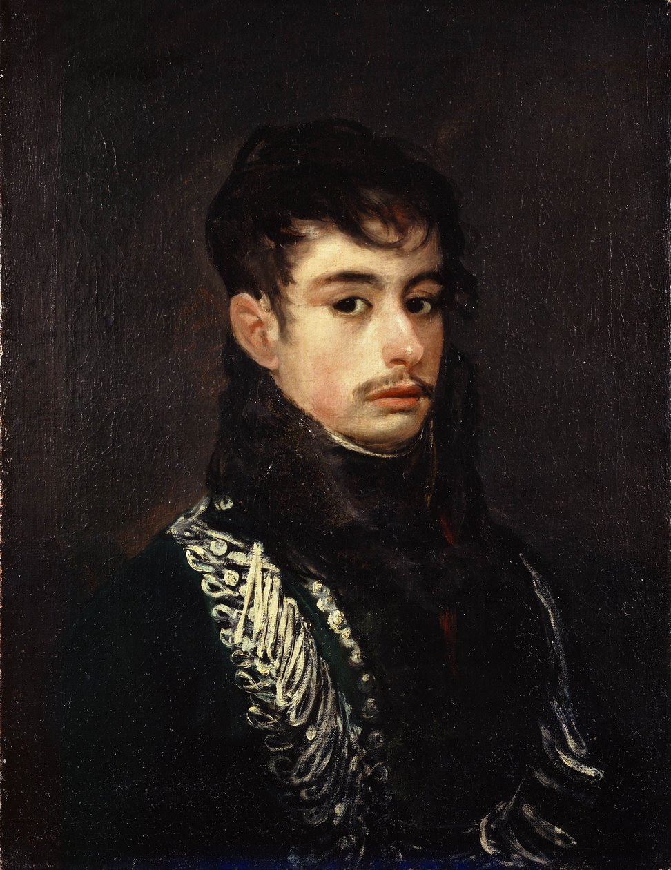 Un Oficial de Francisco de Goya