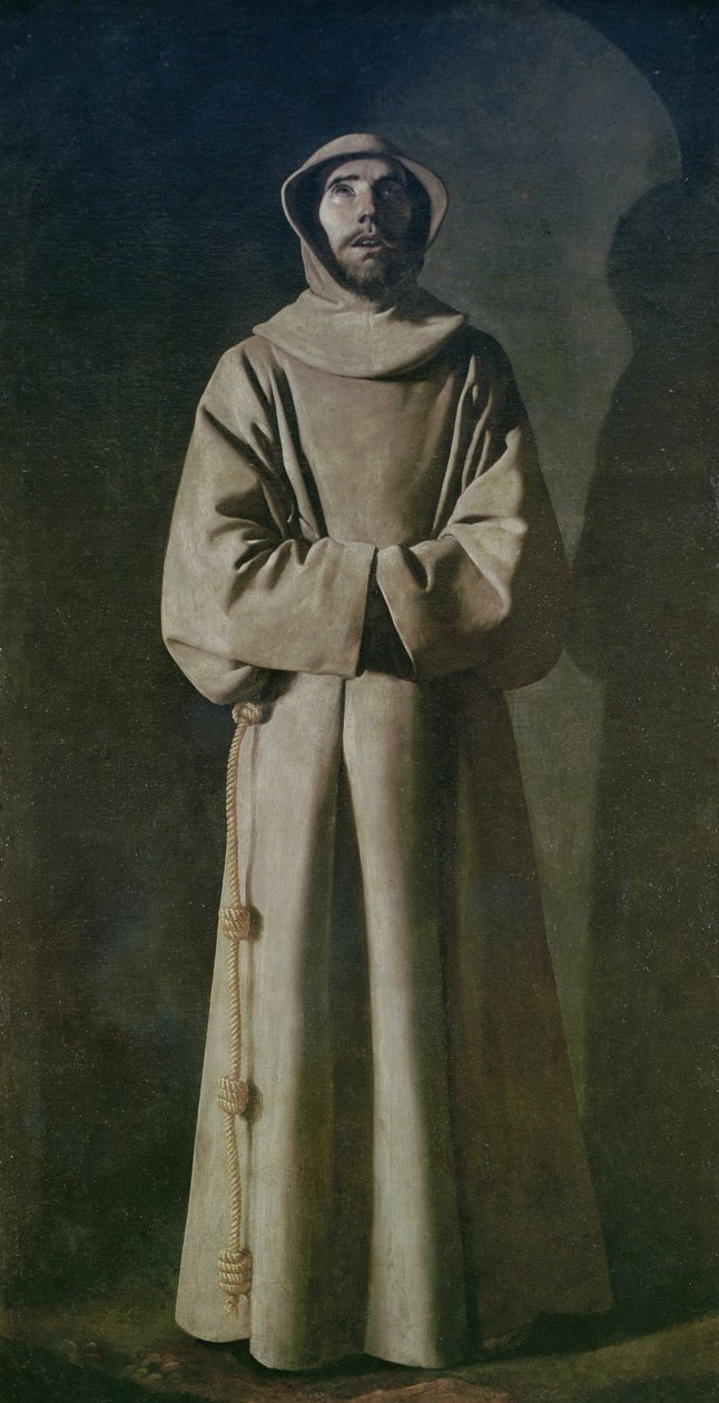 San Francisco (1181-1226) 1645-64 de Francisco de Zurbaran