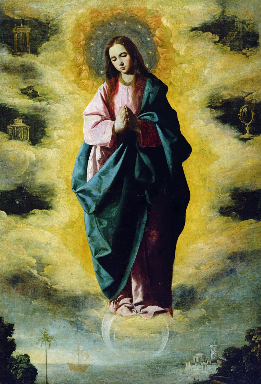 La Inmaculada Concepción, c.1630-35 de Francisco de Zurbaran