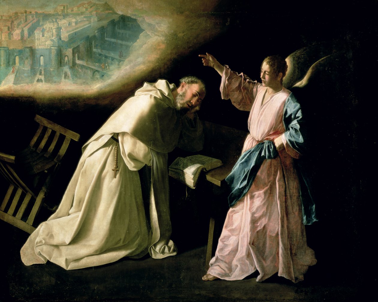 Visión de San Pedro Nolasco, 1629 de Francisco de Zurbaran