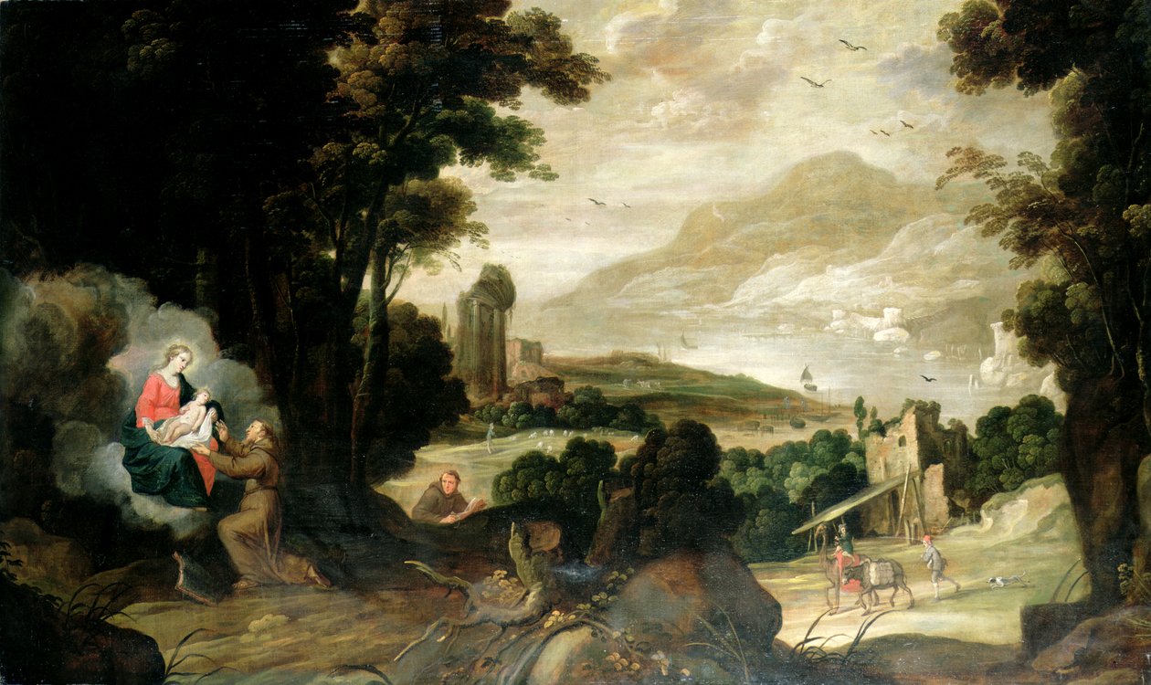 La visión de San Antonio de Padua de Francisco Collantes