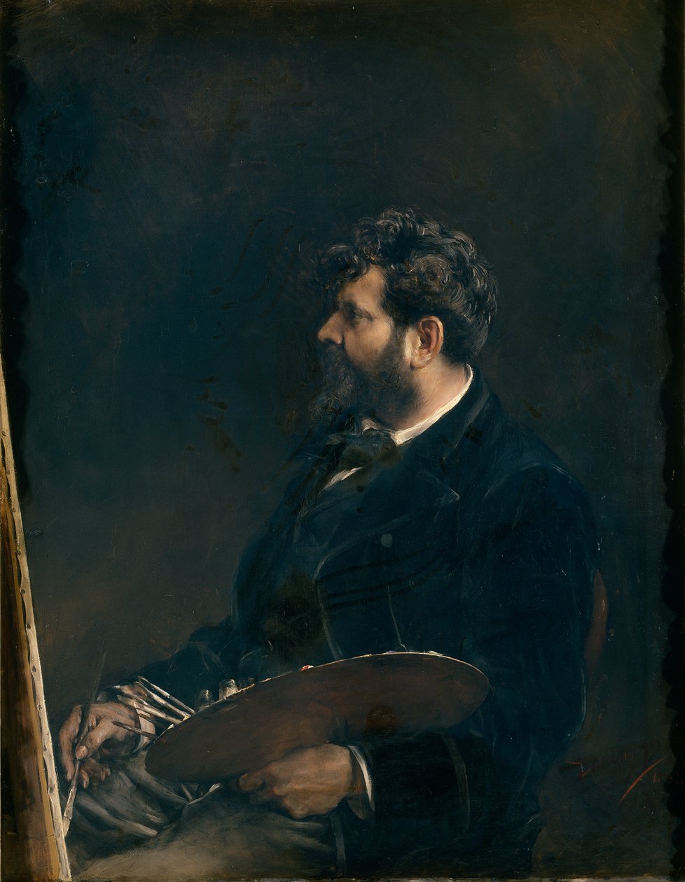 Autorretrato de Francisco Domingo Marqués