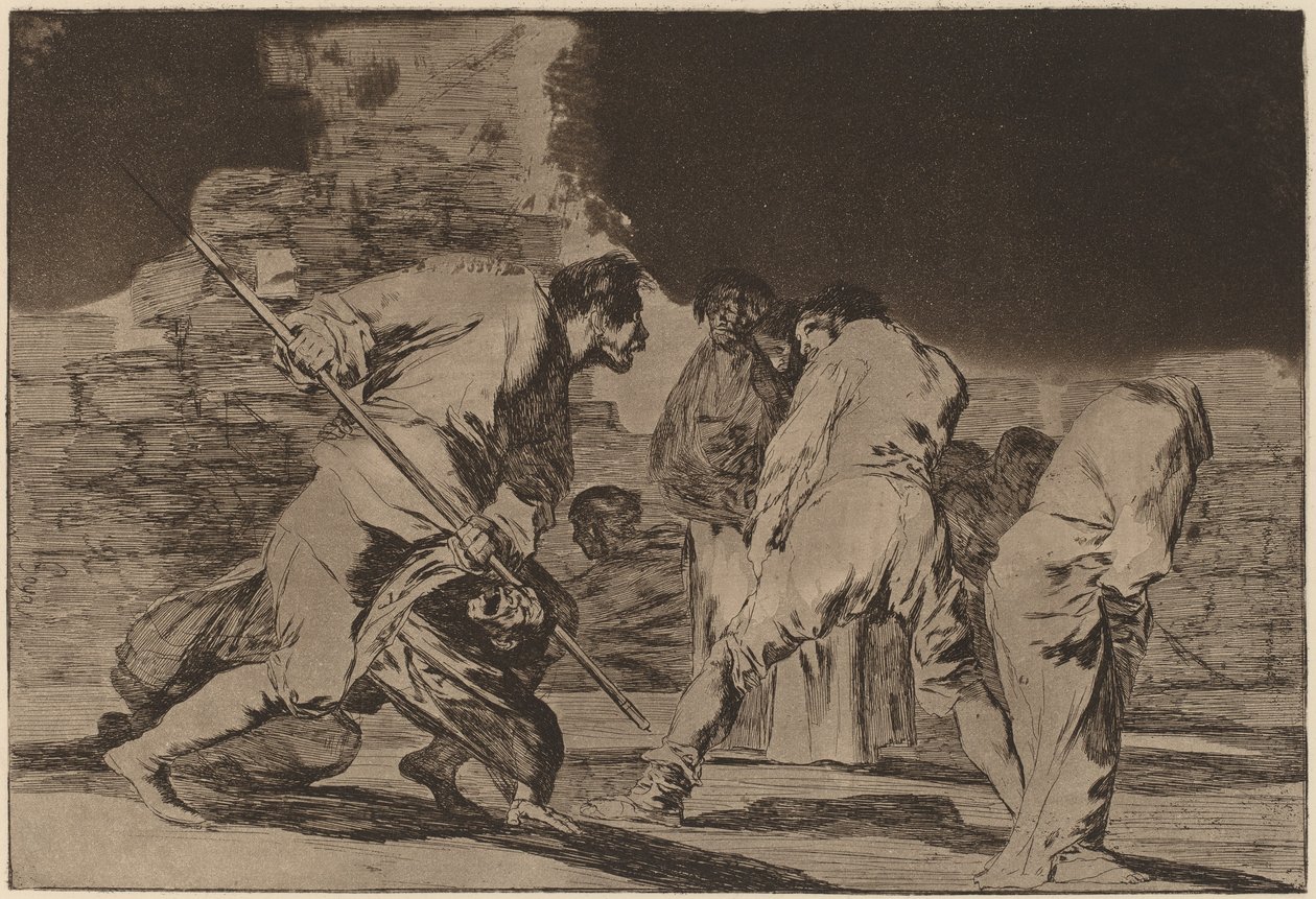 Disparate furioso de Francisco de Goya