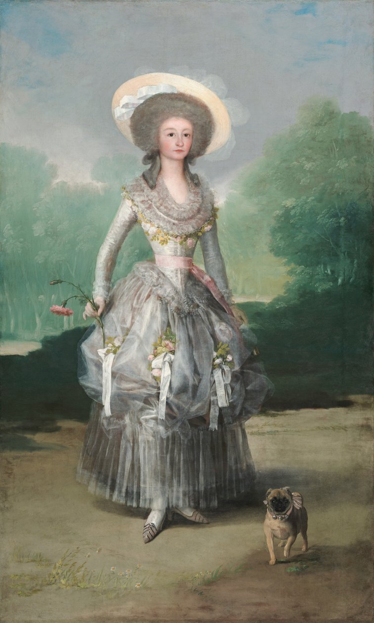 La Marquesa de Pontejos de Francisco de Goya