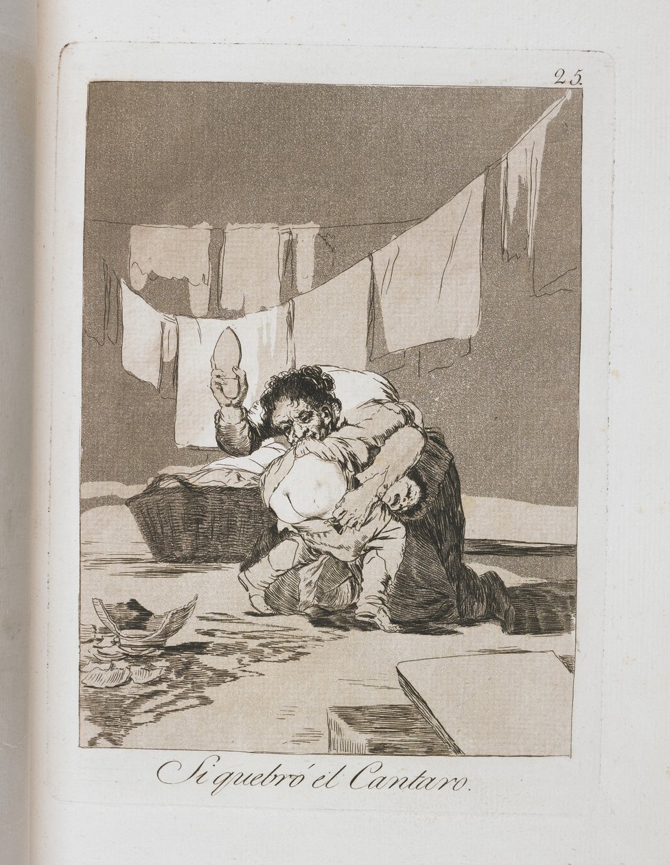 Placa de Los Caprichos, 1797-1798 de Francisco de Goya