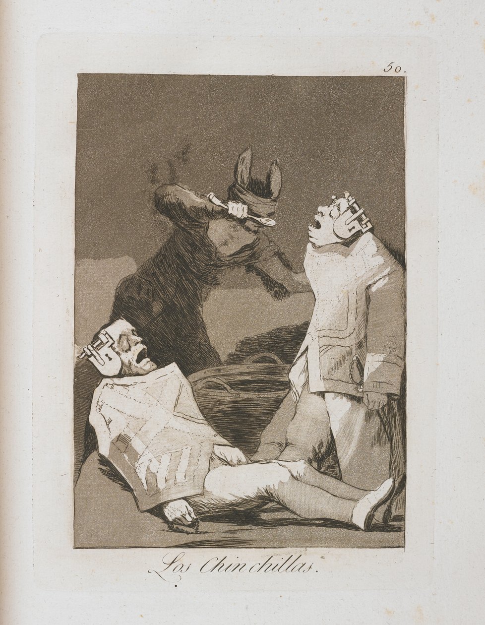 Placa de Los Caprichos, 1797-1798 de Francisco de Goya