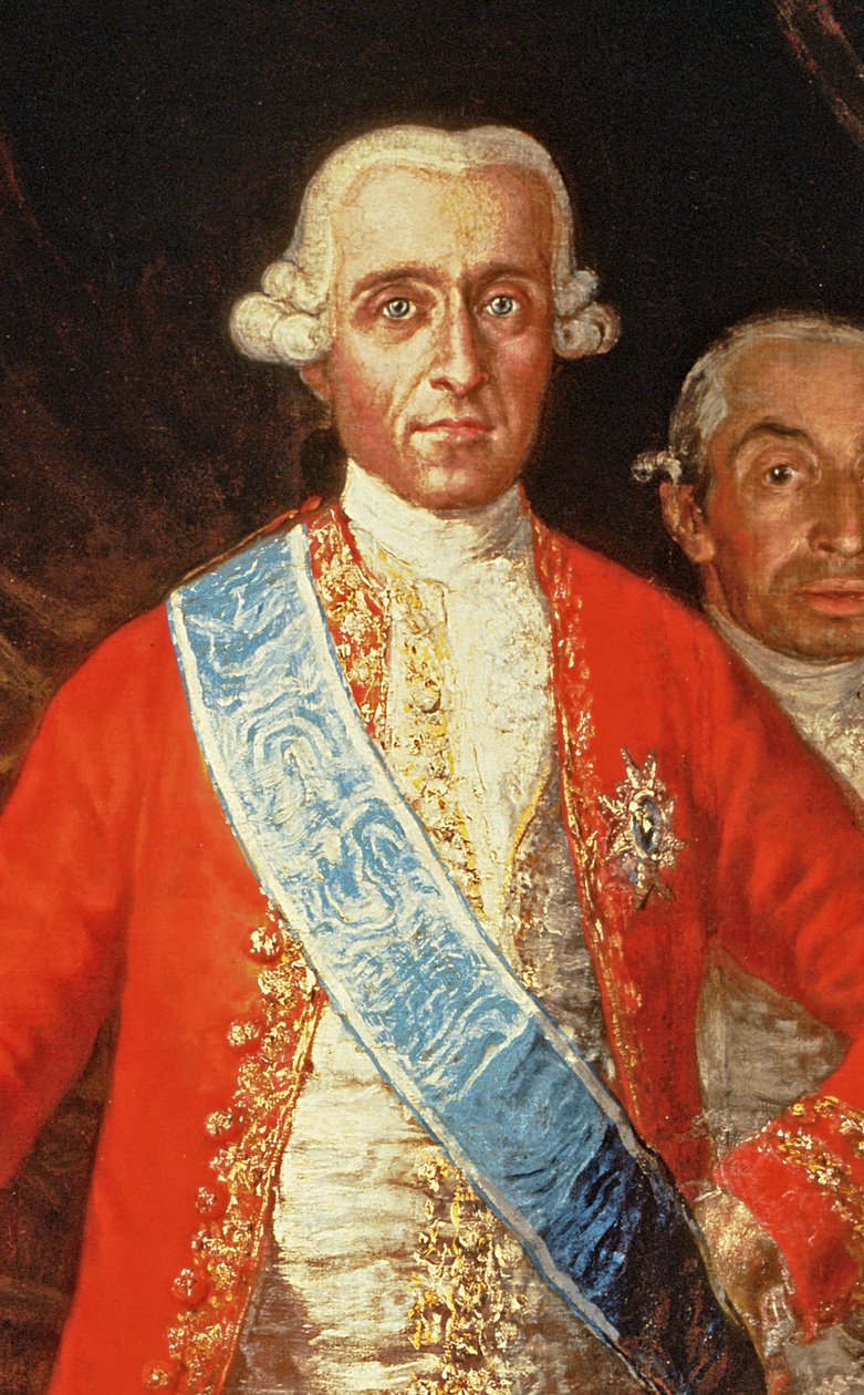 Retrato de Don José Monino y Redondo I, Conde de Floridablanca (detalle) de Francisco de Goya