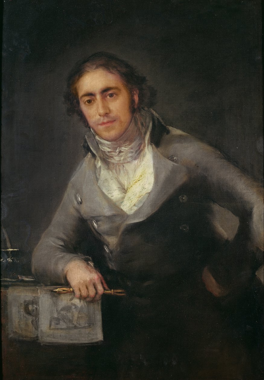 Retrato de un hombre, anteriormente pensado como Don Evaristo Pérez de Castro de Francisco de Goya