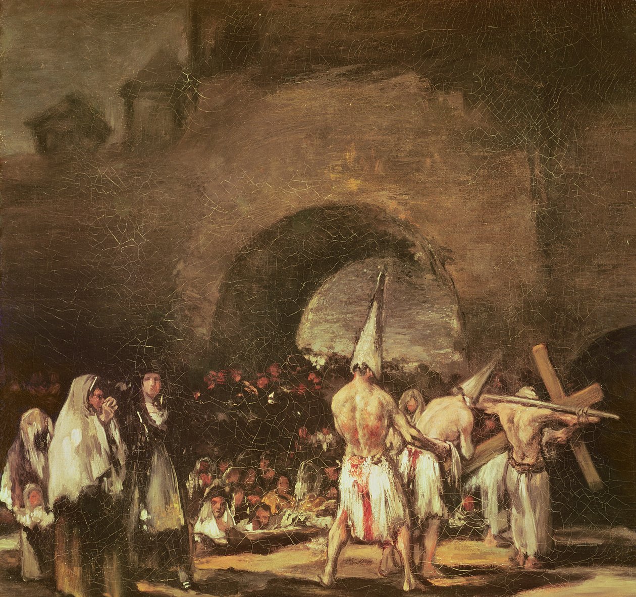 Procesión de los penitentes de Francisco de Goya