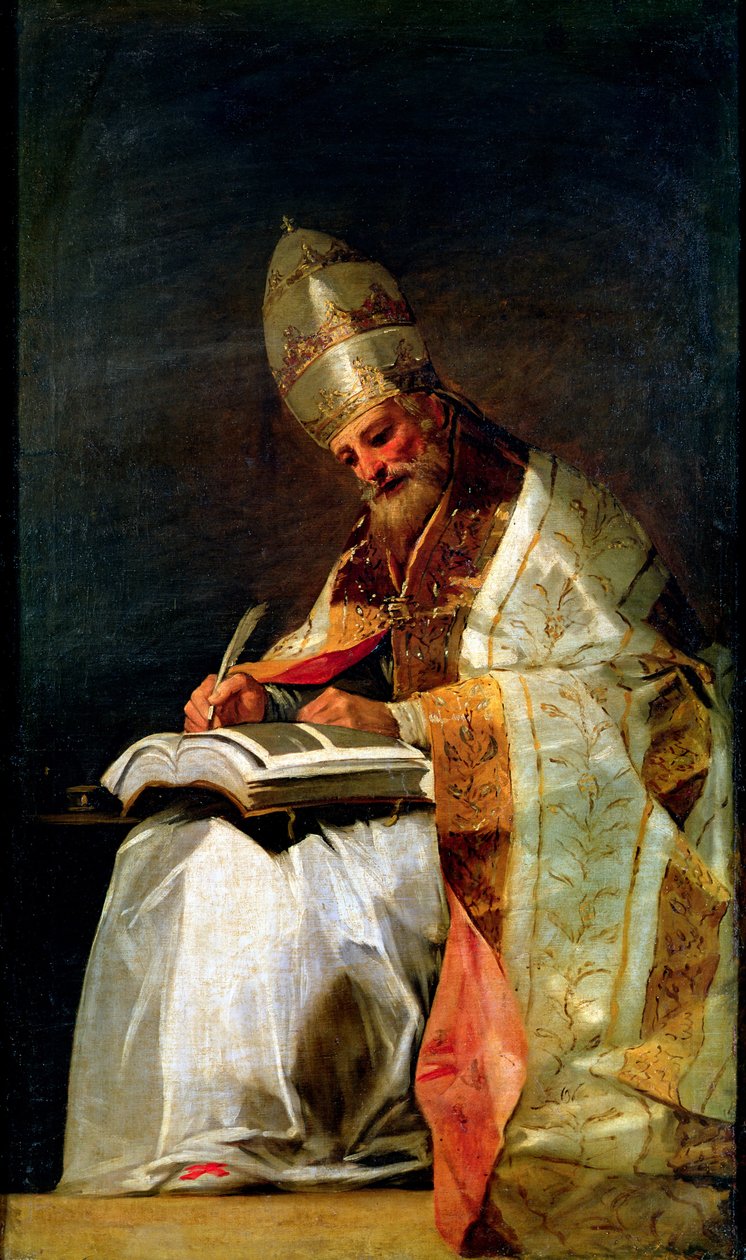 San Gregorio Magno de Francisco de Goya