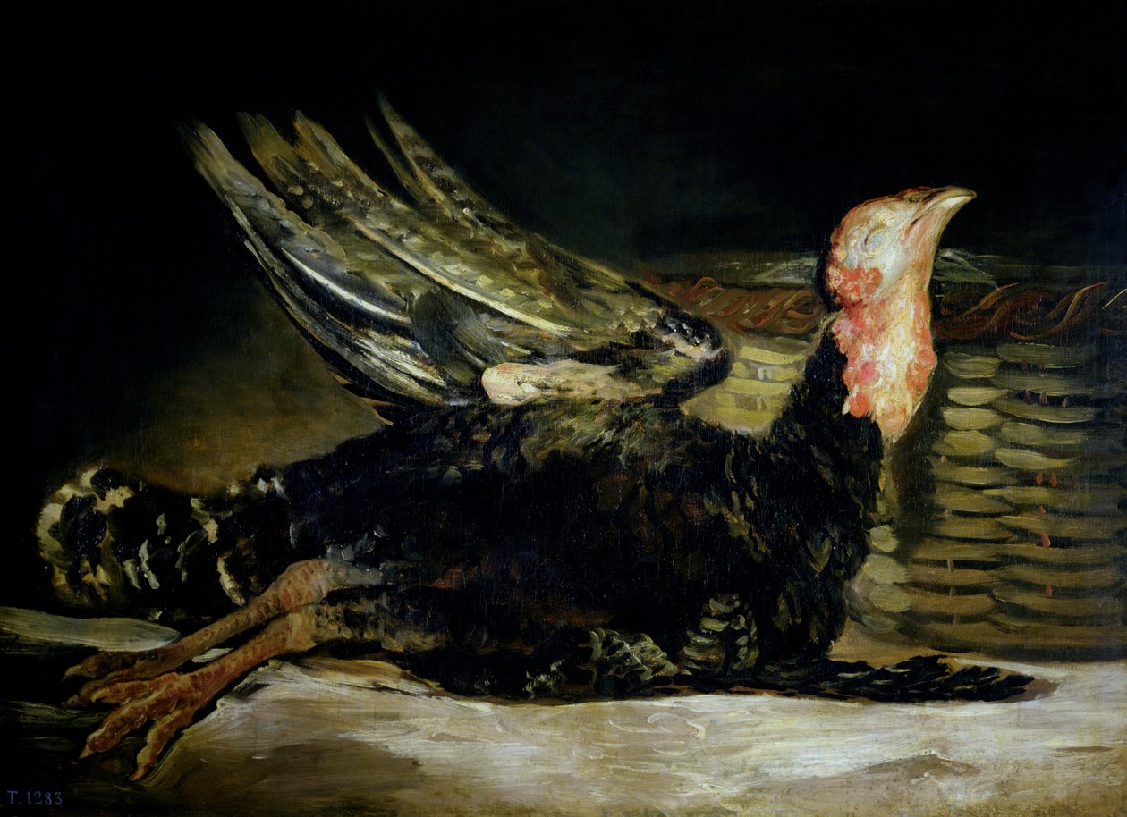 Naturaleza muerta, c.1808-12 de Francisco de Goya
