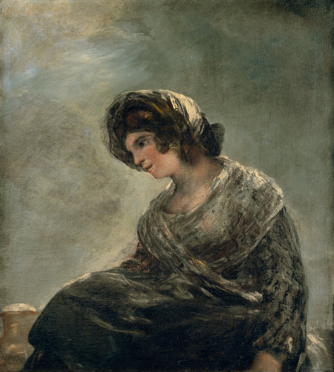 La Lechera de Burdeos, c.1827 de Francisco de Goya