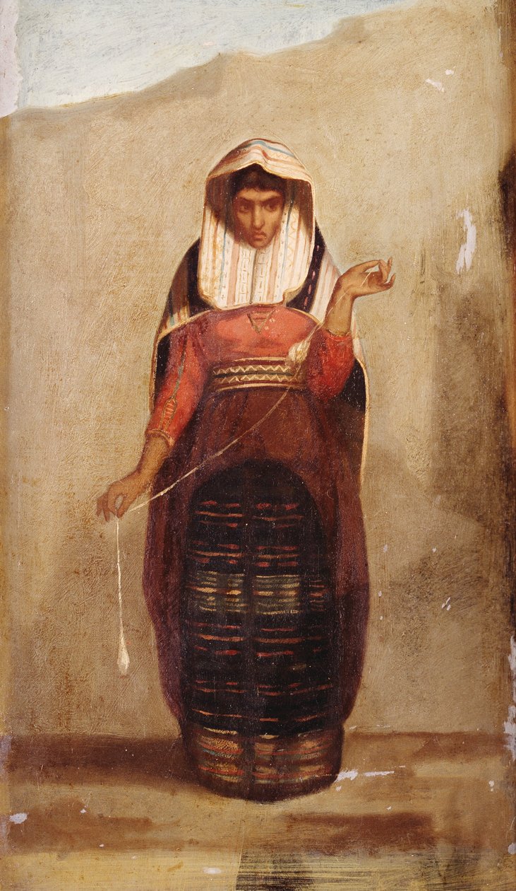 La Hilandera de Francisco Laso
