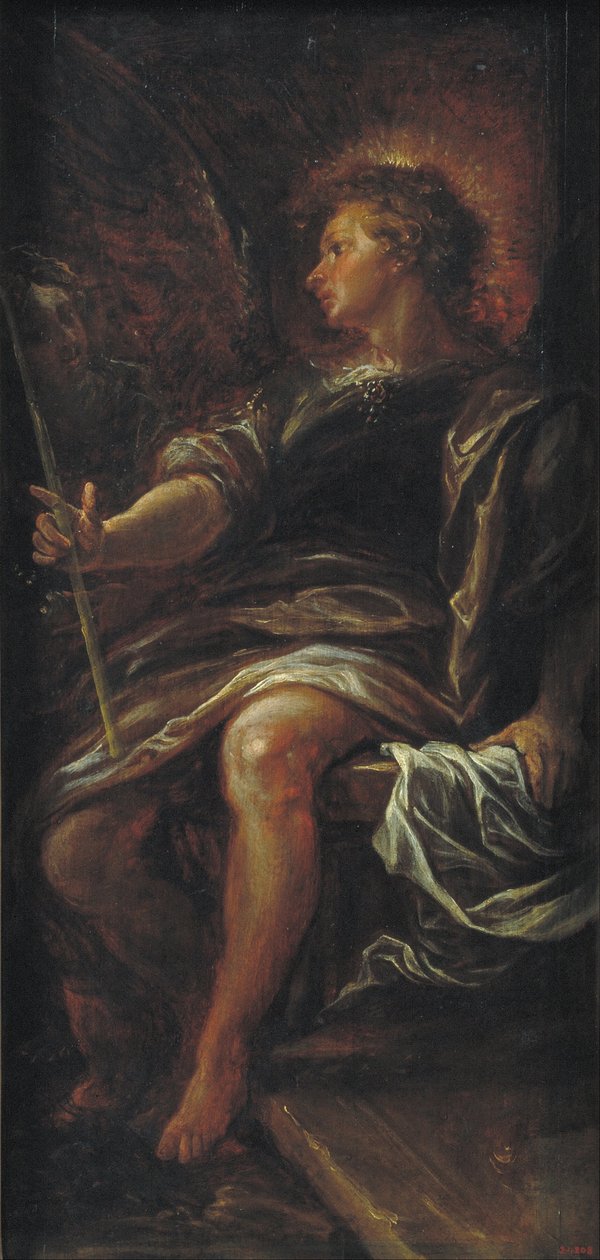 El ángel ante la tumba de Francisco Rizi