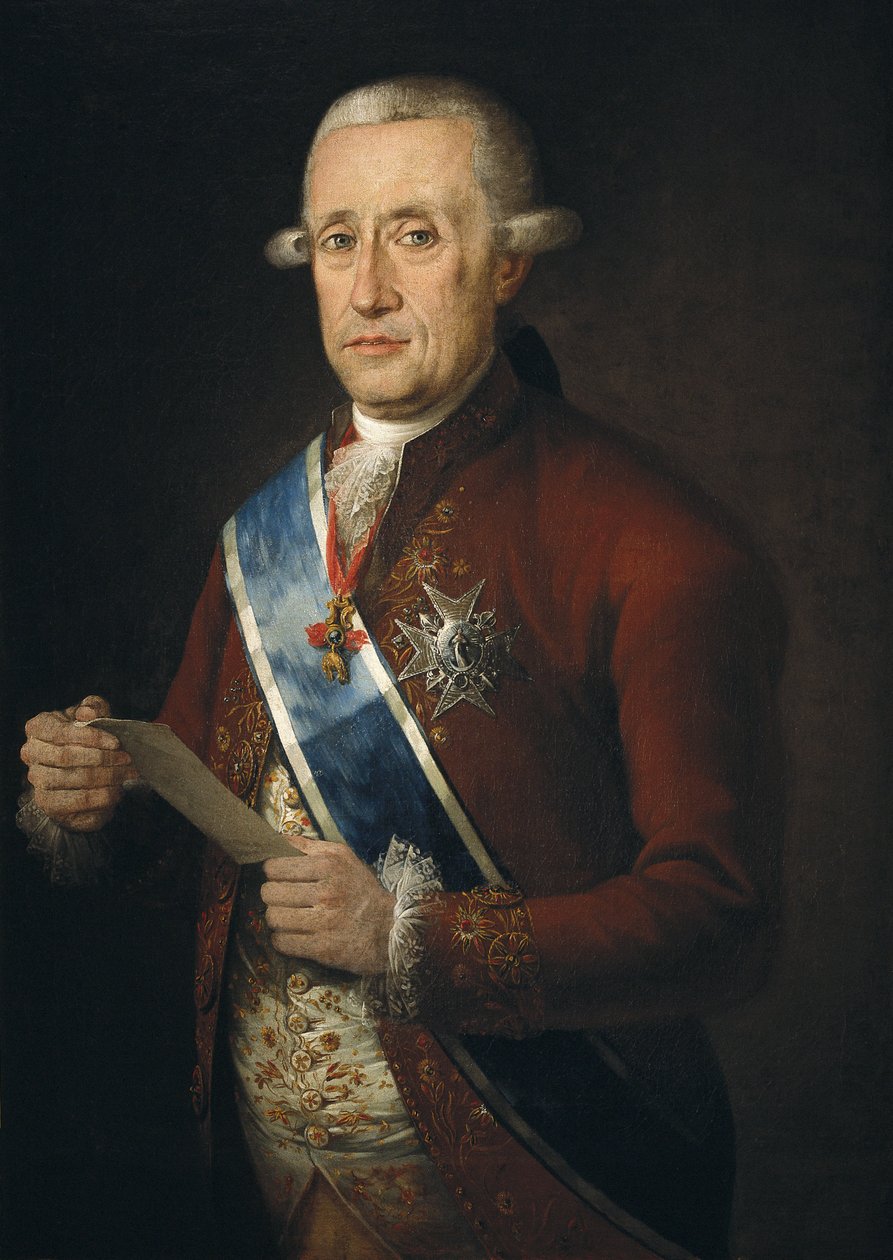 José Monino, Conde de Floridablanca, Ministro de Carlos III (óleo sobre lienzo) de Francisco Folc de Cardona