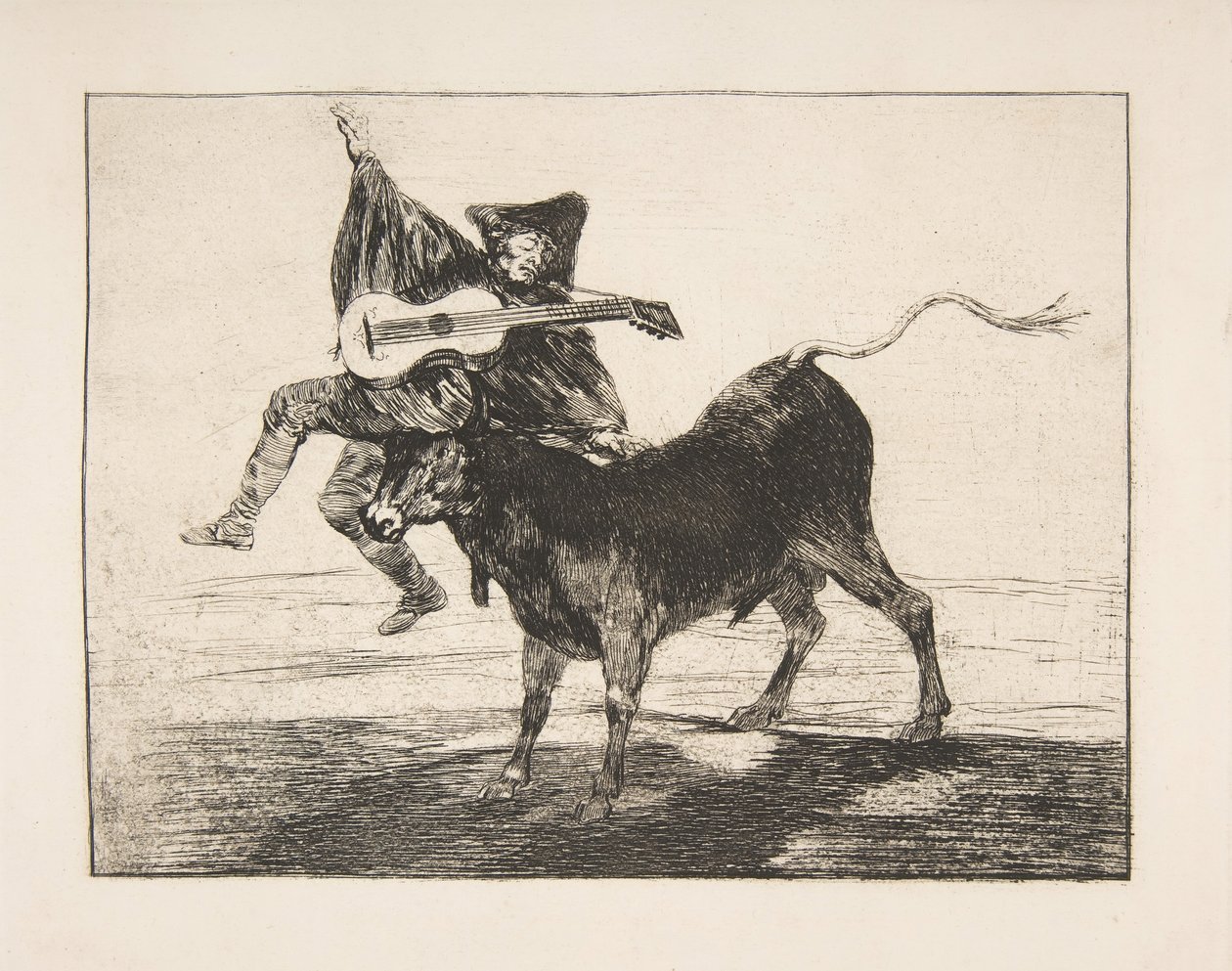 Diversión Bárbara, 1800-1804 de Francisco de Goya