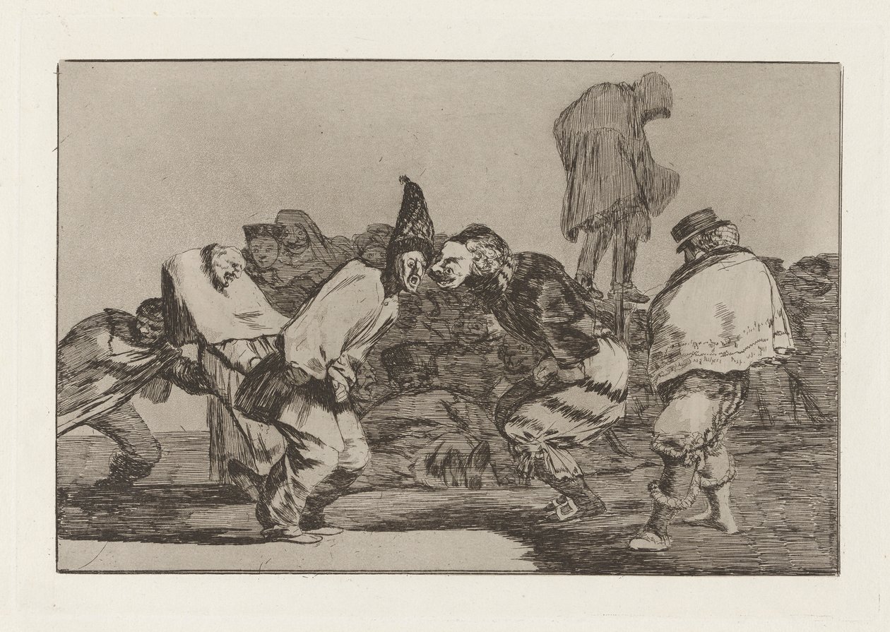 Disparate de carnaval (Carnival Folly), also known as Alegrias antrojo, que ma?ana seras ceniza (Rejoice, Carnival, for Tomorrow Thou Will Be Ashes), from the series Los disparates (Los proverbios) de Francisco de Goya