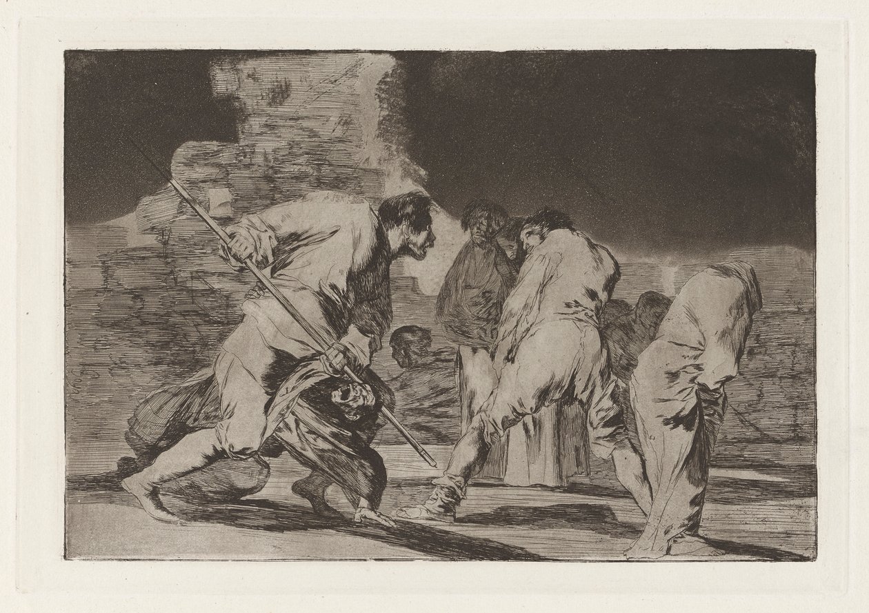 Disparate furioso (Furious Folly), también conocido como Hizonos dios y maravillamos nos (It Is Amazing and We Were Made by God), de la serie Los disparates (Los proverbios) de Francisco de Goya