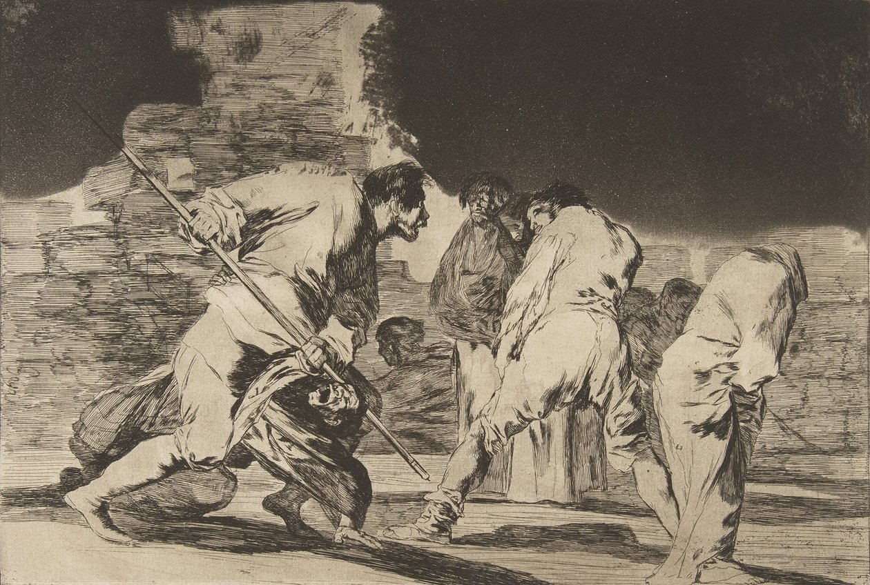 Disparates Los Proverbios, ca. 1816-23 publicado 1864 de Francisco de Goya