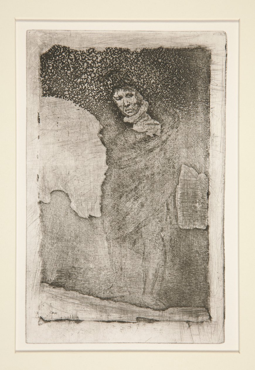 El embozado (The Cloaked Man) de Francisco de Goya