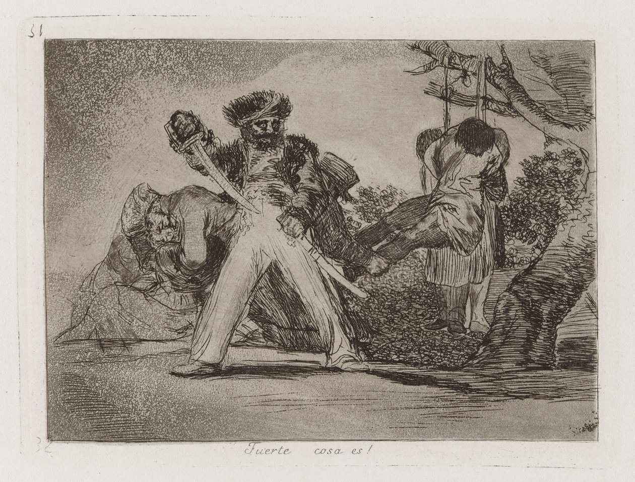 Fuerte cosa es! (That de Francisco de Goya