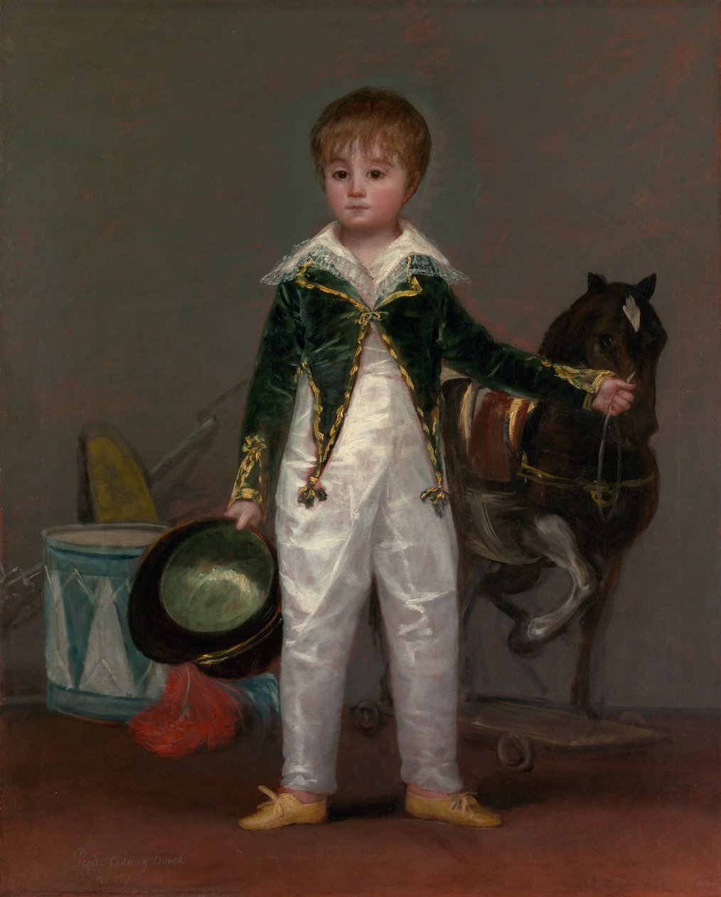 José Costa y Bonells murió en 1870, llamado Pepito, ca. 1810. de Francisco de Goya