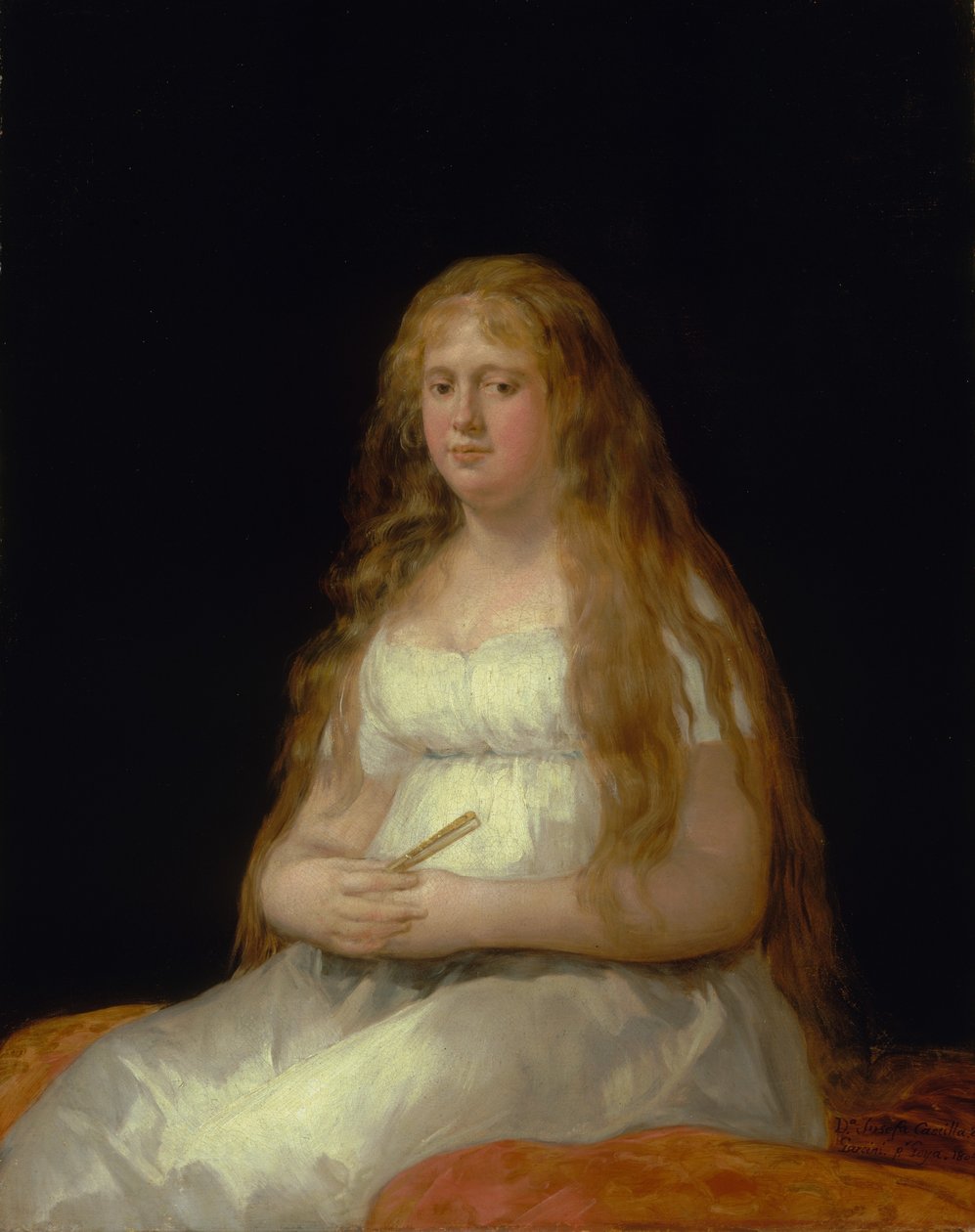 Josefa de Castilla Portugal y van Asbrock de Garcini 1775-1850, 1804 de Francisco de Goya