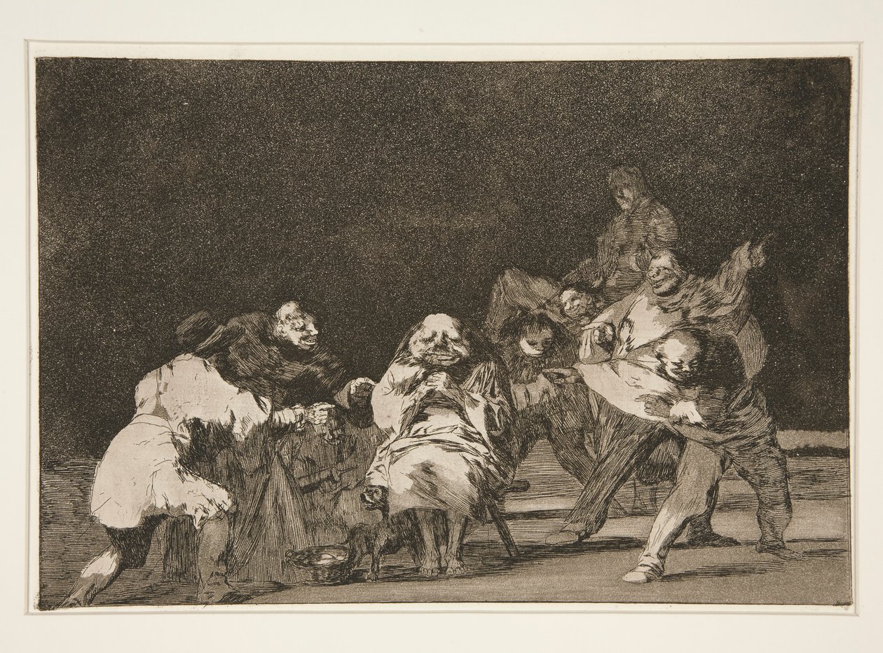 La Lealtad (Loyalty), pl. 17 from the series Los proverbios de Francisco de Goya