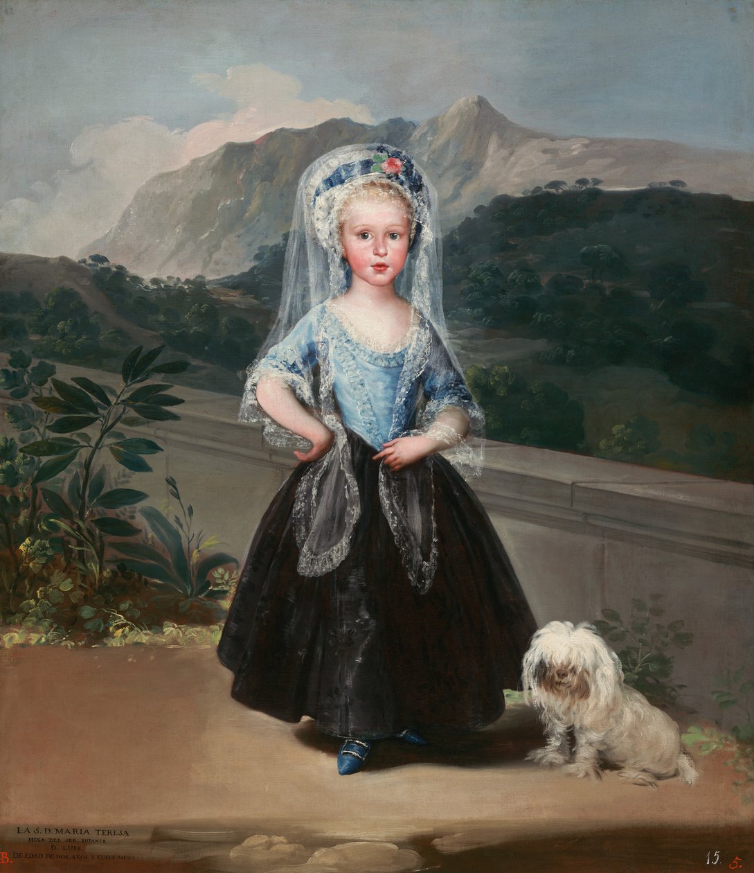 María Teresa de Borbón y Vallabriga, luego Condesa de Chinchón de Francisco de Goya