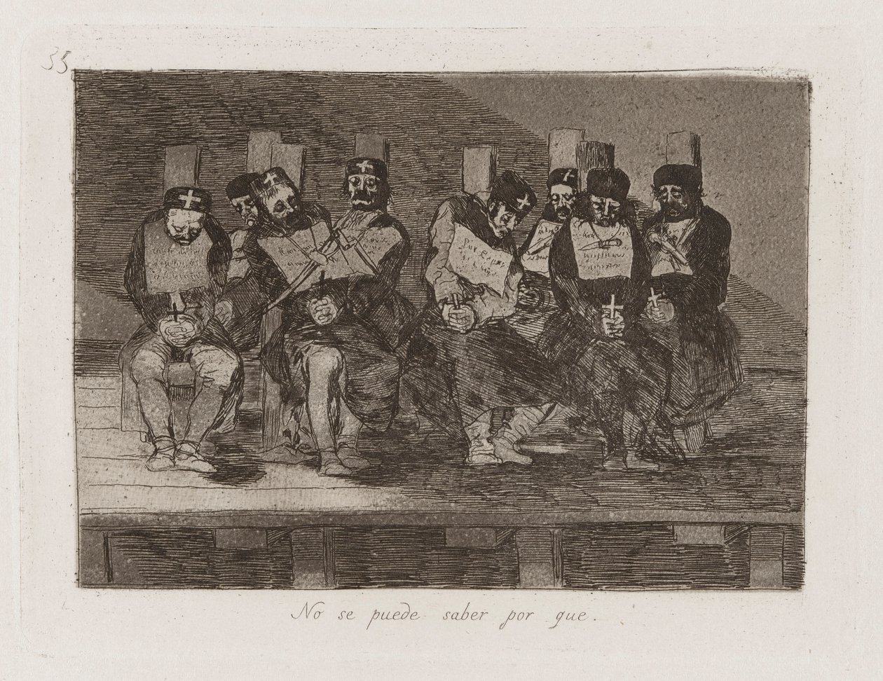 No se puede saber por que [sic] (One Can de Francisco de Goya