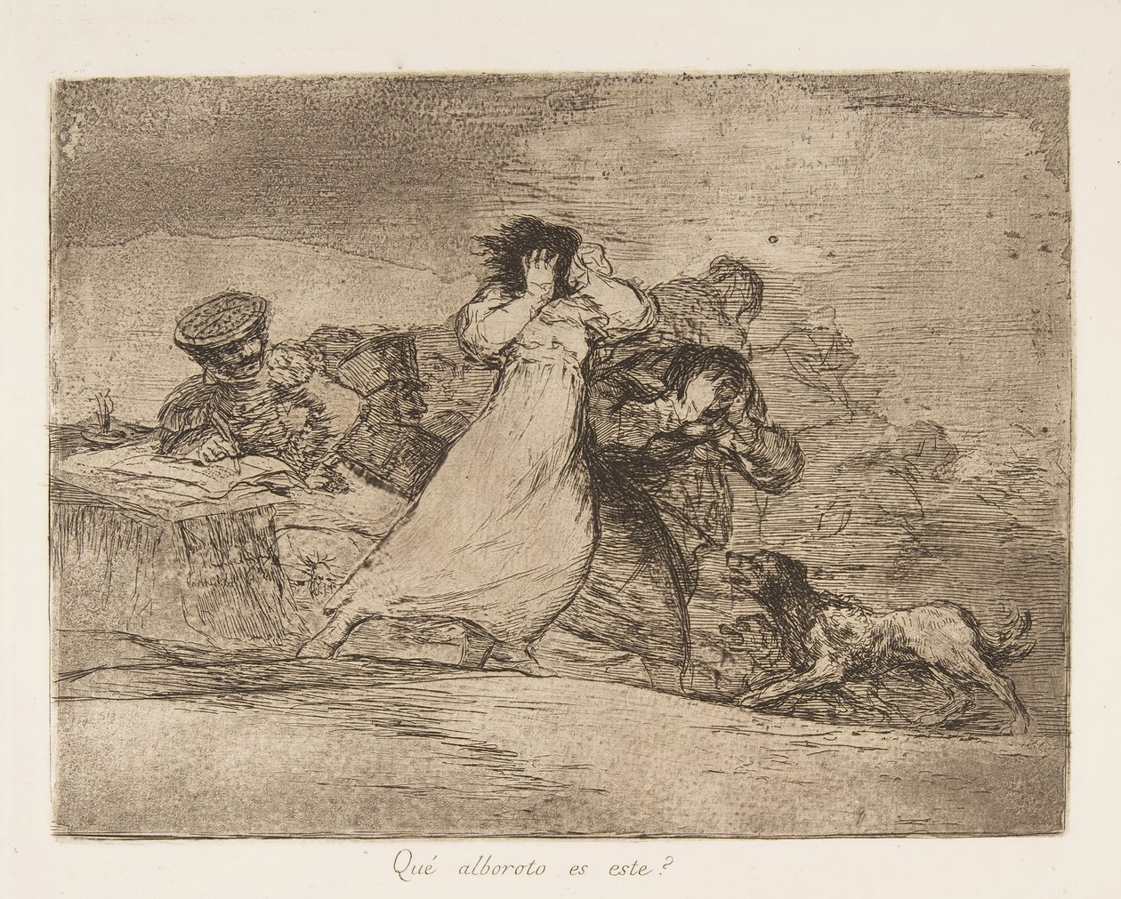 Placa 65 de Los desastres de la guerra..., después de 1814-15 publicado en 1863 de Francisco de Goya