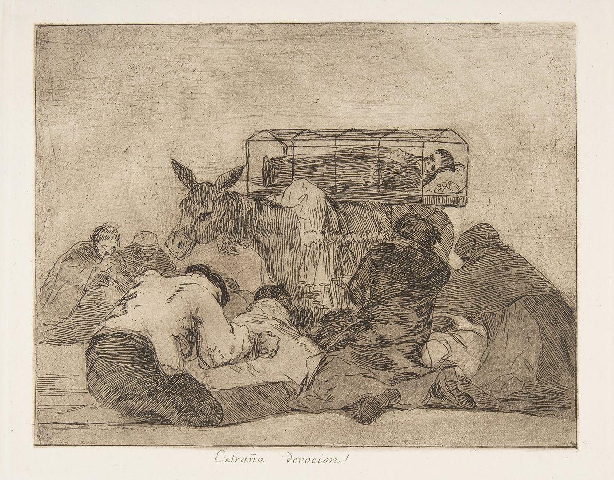 Placa 66 de Los Desastres de la Guerra de Francisco de Goya