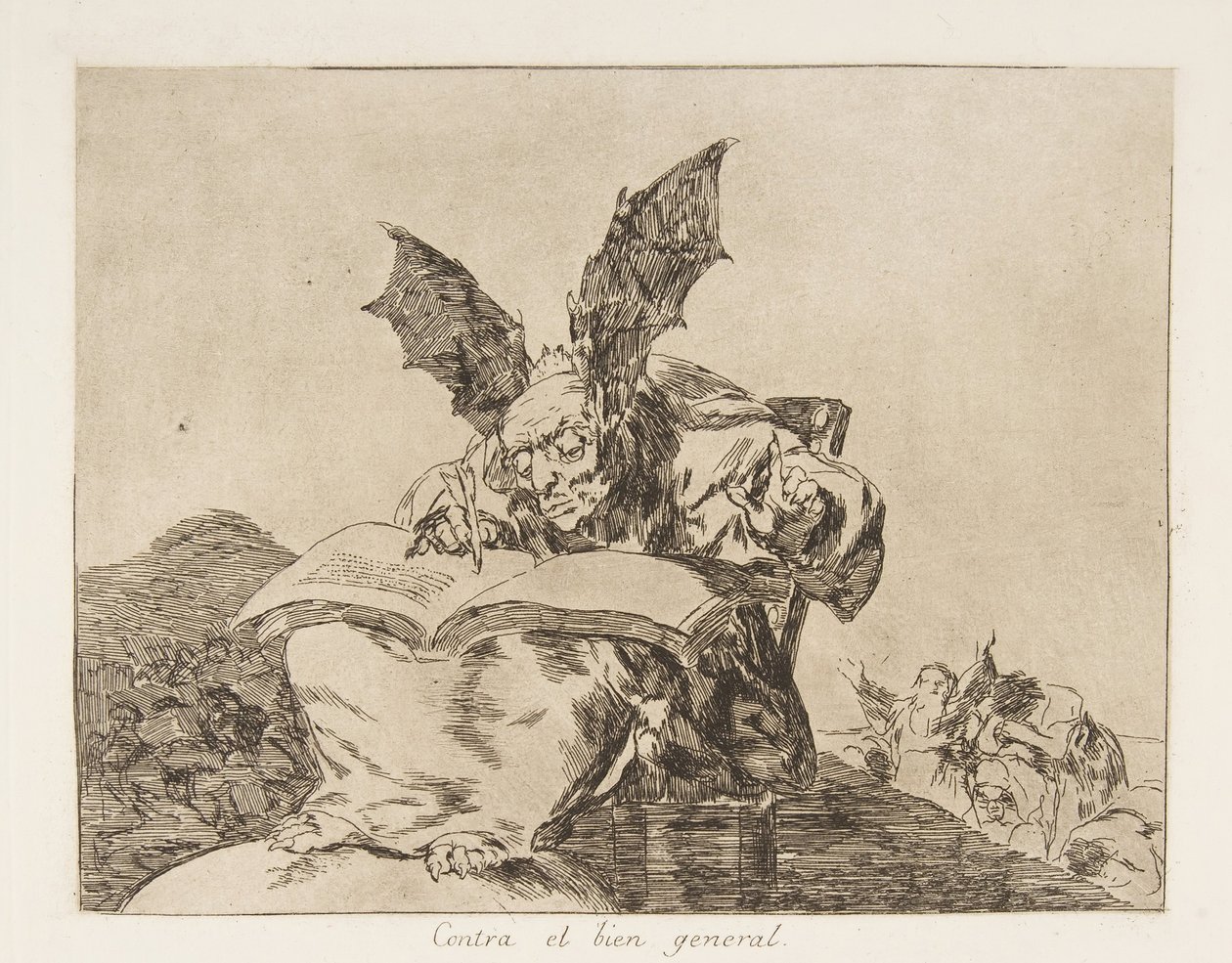 Lámina 71 de Los desastres de la guerra de Francisco de Goya