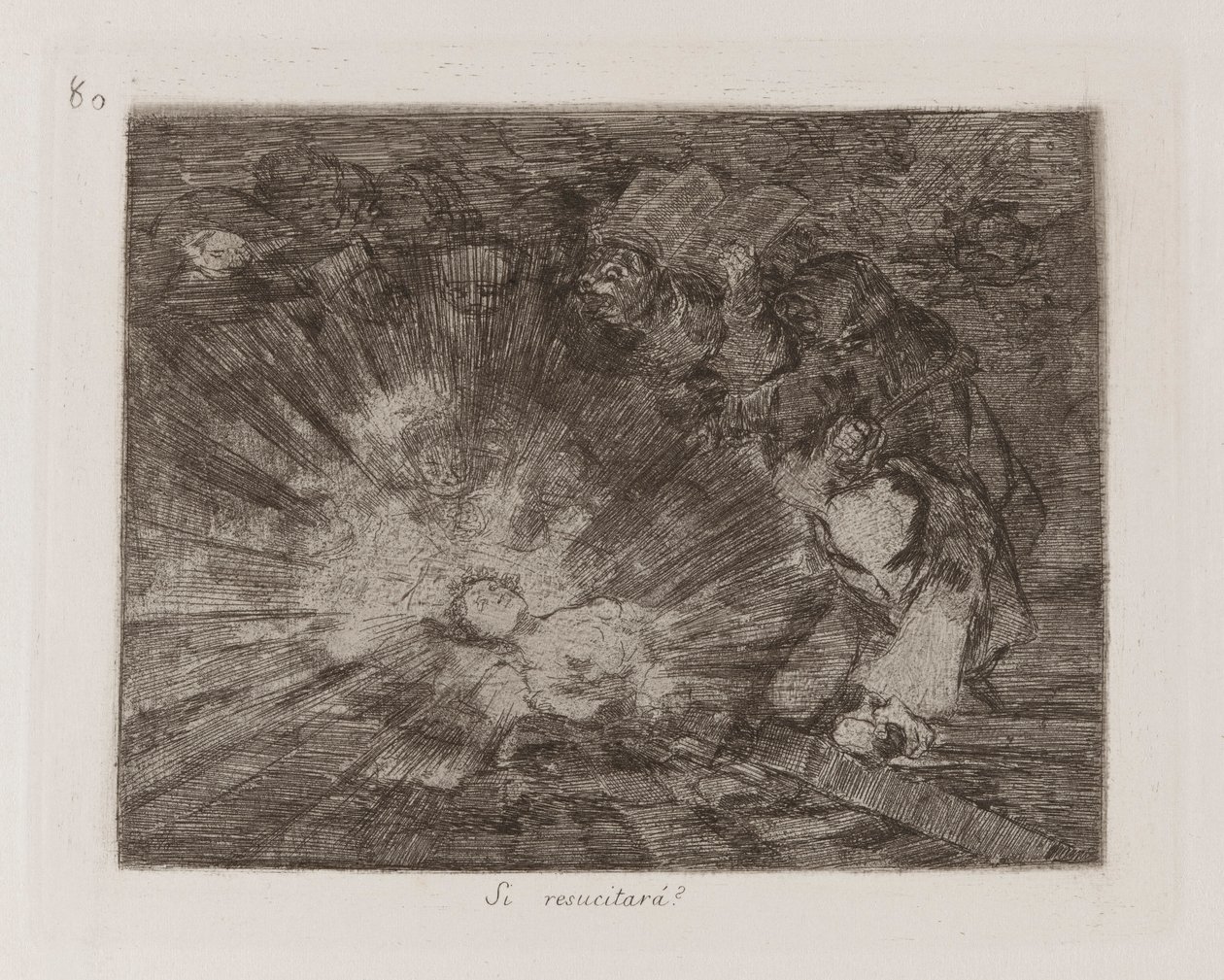 Si resucitar?? (Will She Rise Again?), Plate 80 from Los desastres de la guerra (The Disasters of War) de Francisco de Goya