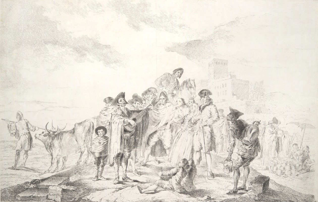 El guitarrista ciego El ciego de la guitarra de Francisco de Goya