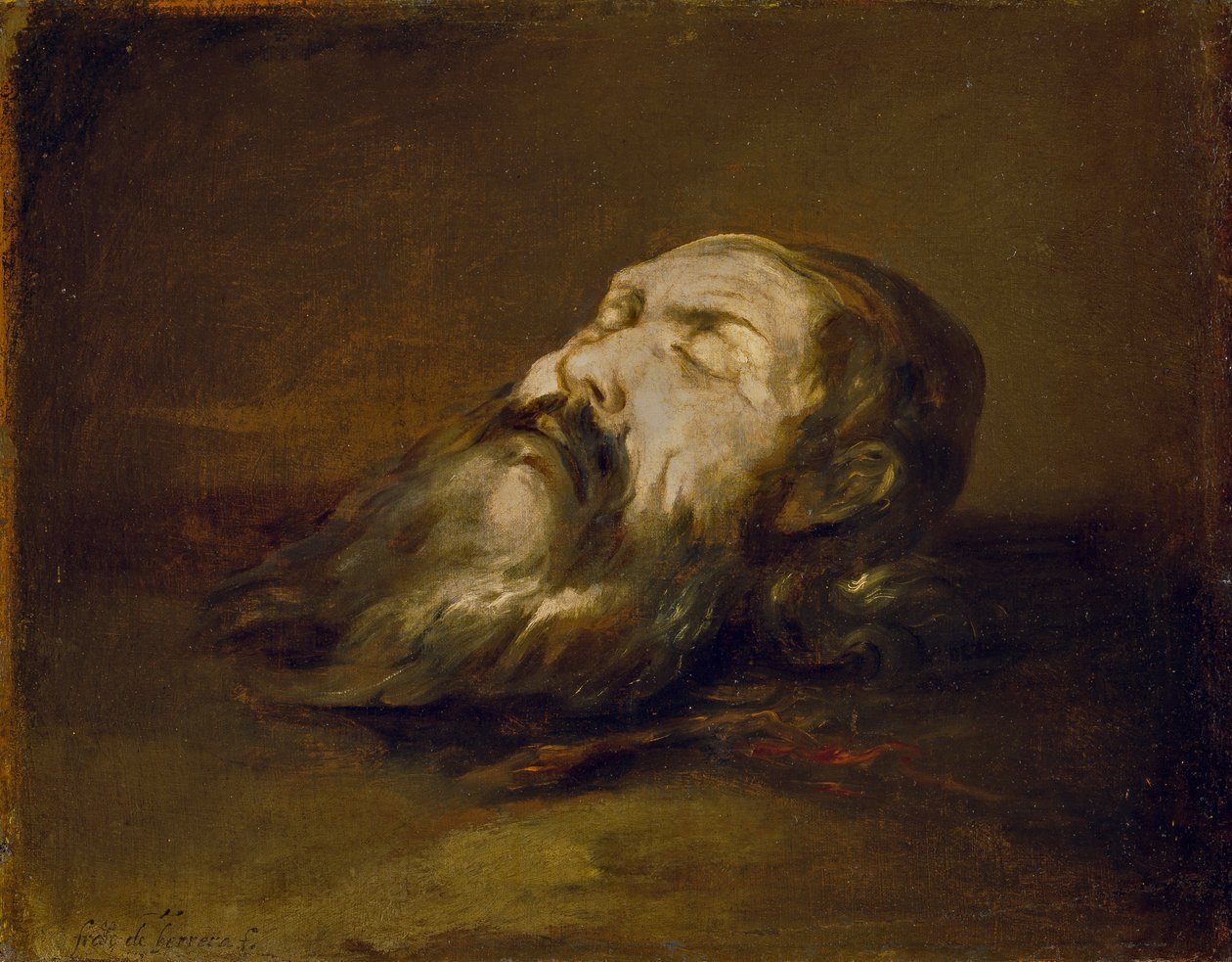 Cabeza de santo degollado de Francisco Herrera the Elder