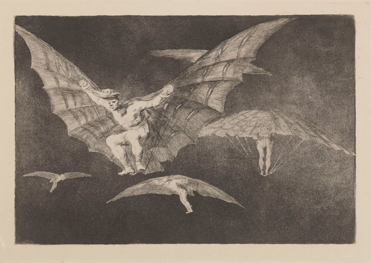 Una forma de volar de Francisco Jose de Goya y Lucientes