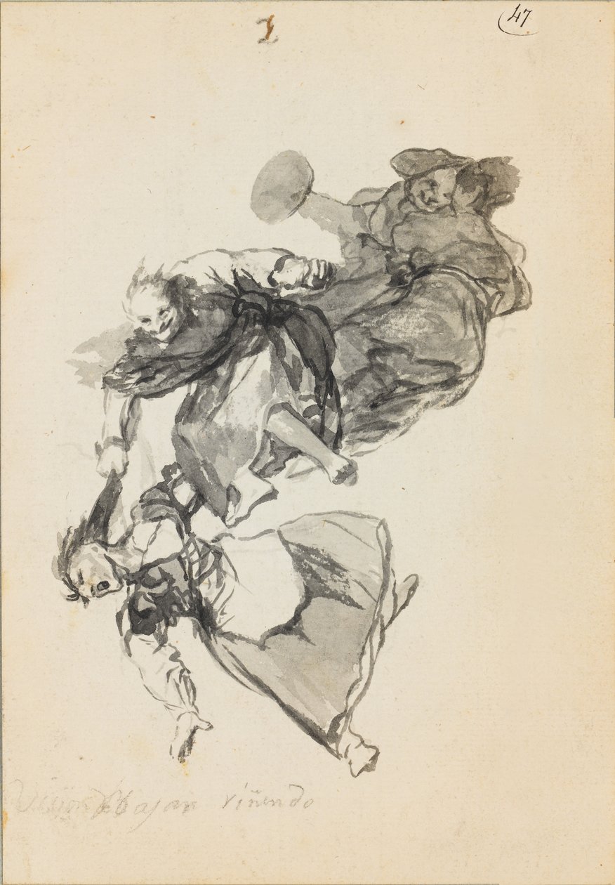 Bajan Rinendo de Francisco de Goya