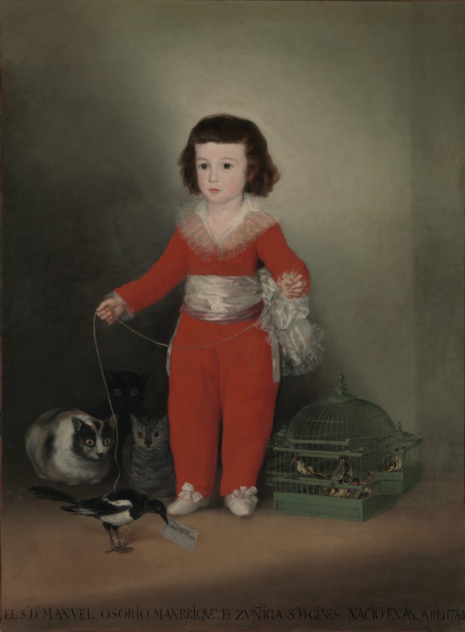 Don Manuel Osorio Manrique de Zúñiga (1784-92) de Francisco de Goya