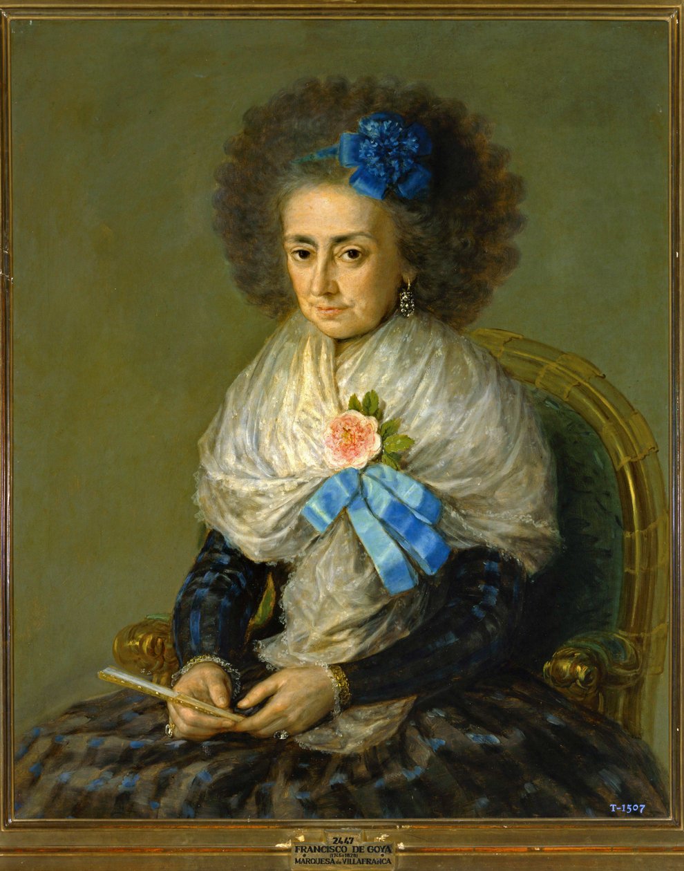 Doña Maria Antonia Gonzaga, Marquesa de Villafranca ... (pintura sobre lienzo) de Francisco Jose de Goya y Lucientes