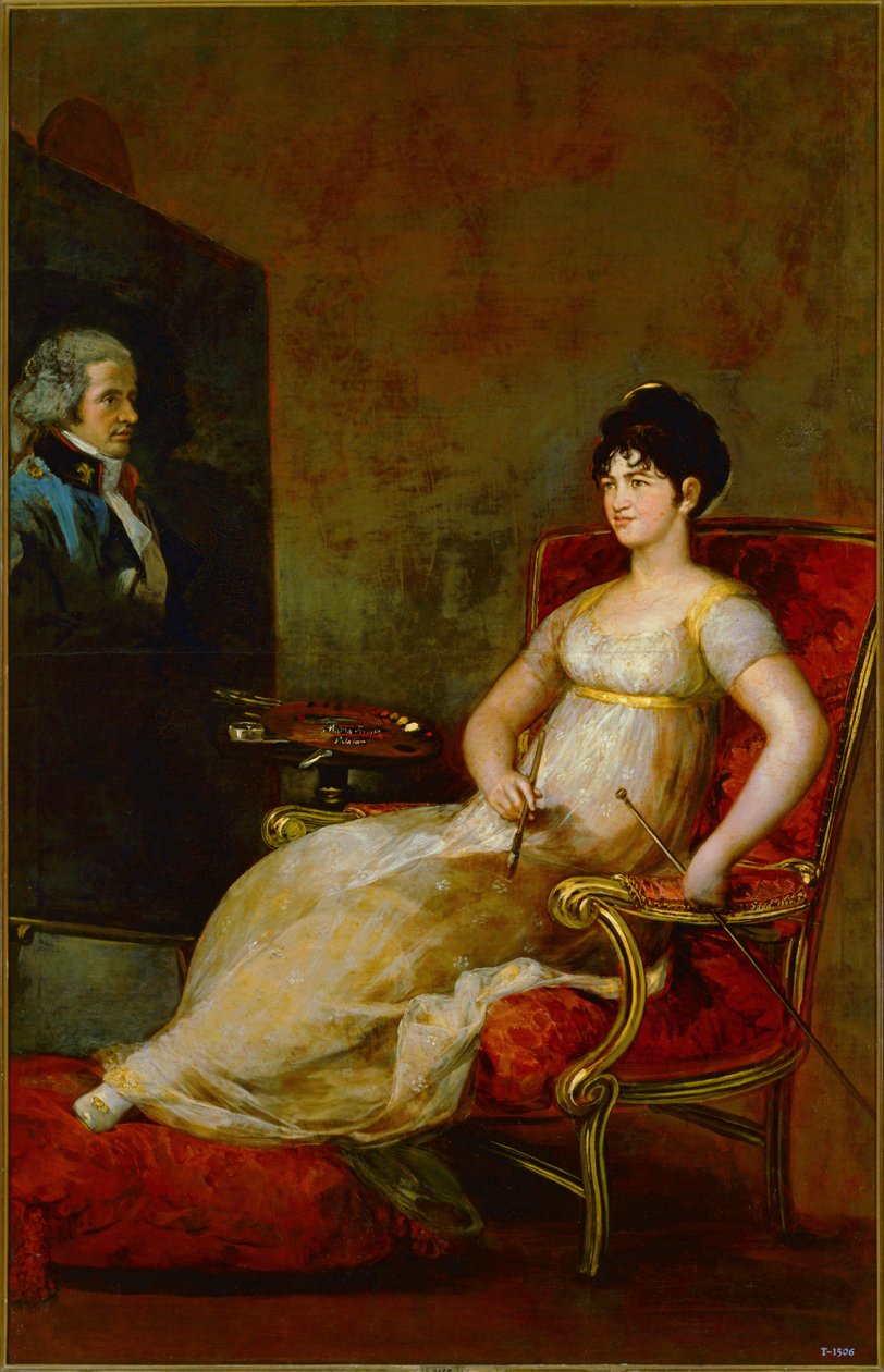 Doña Maria Tomasa Palafox, Marquesa de Villafranca ... (pintura sobre lienzo) de Francisco Jose de Goya y Lucientes