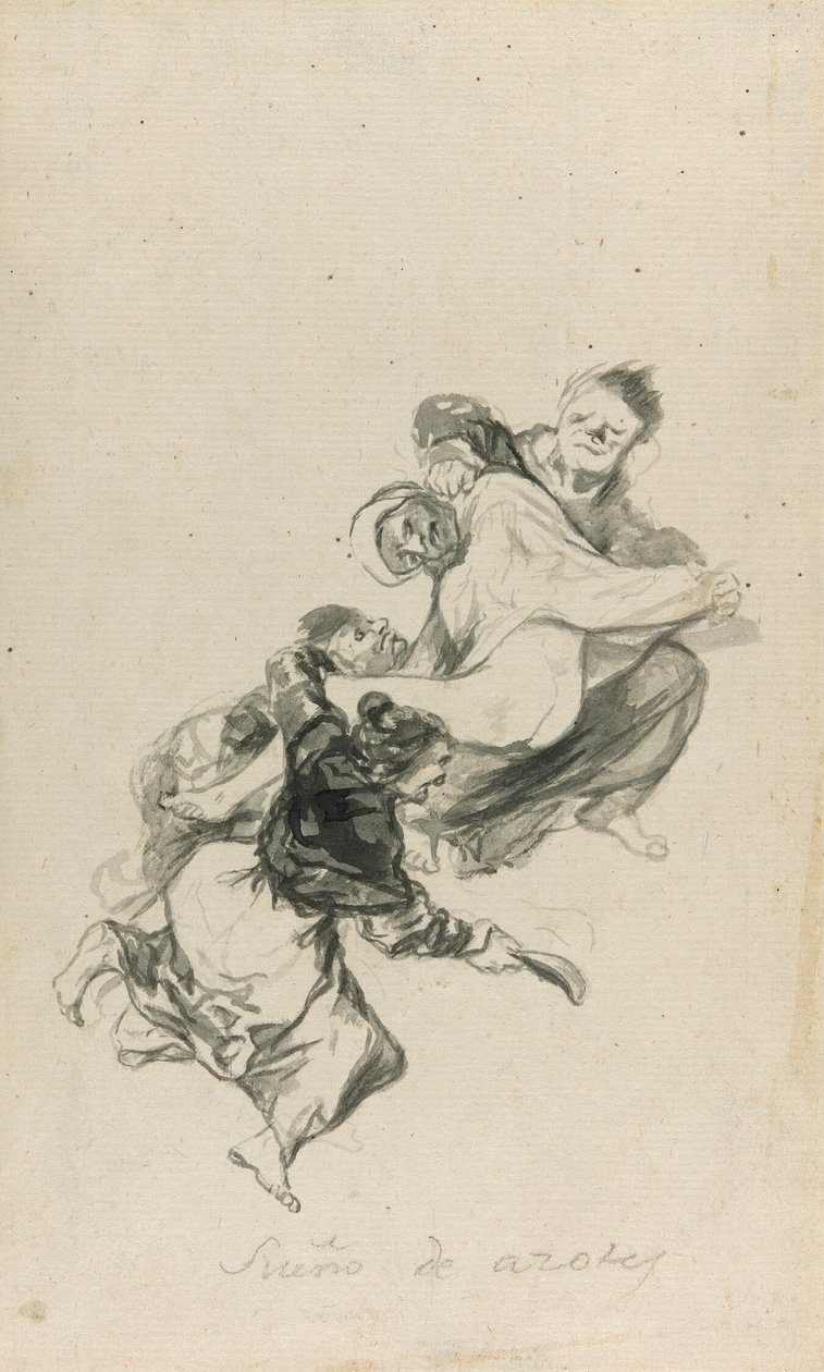 Sueño de flagelación de Francisco Jose de Goya y Lucientes