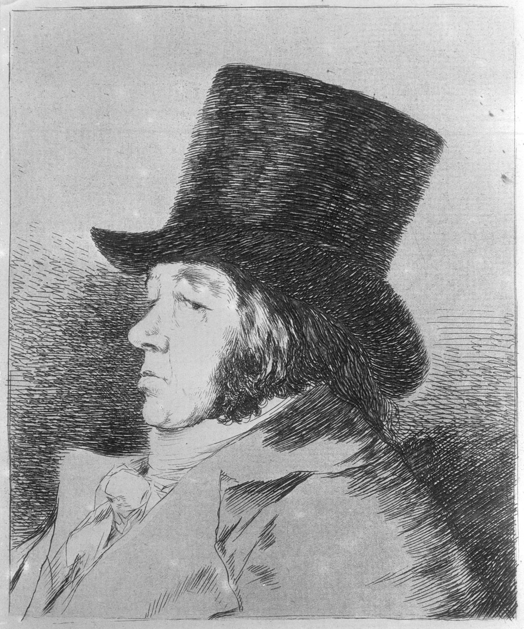 Francisco Goya y Lucientes, Pintor, plate 1 from the series “Los Caprichos” de Francisco Jose de Goya y Lucientes
