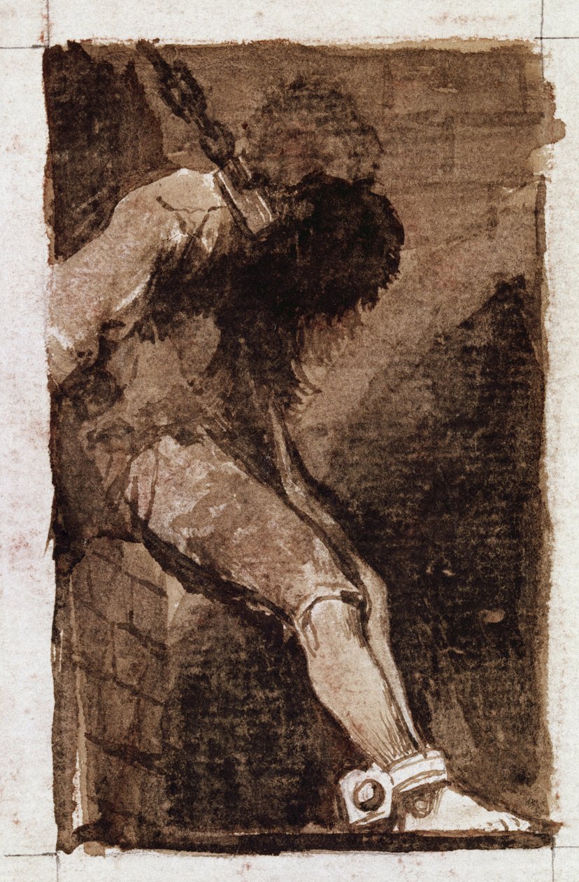 Si es un criminal, muere rápidamente de Francisco de Goya