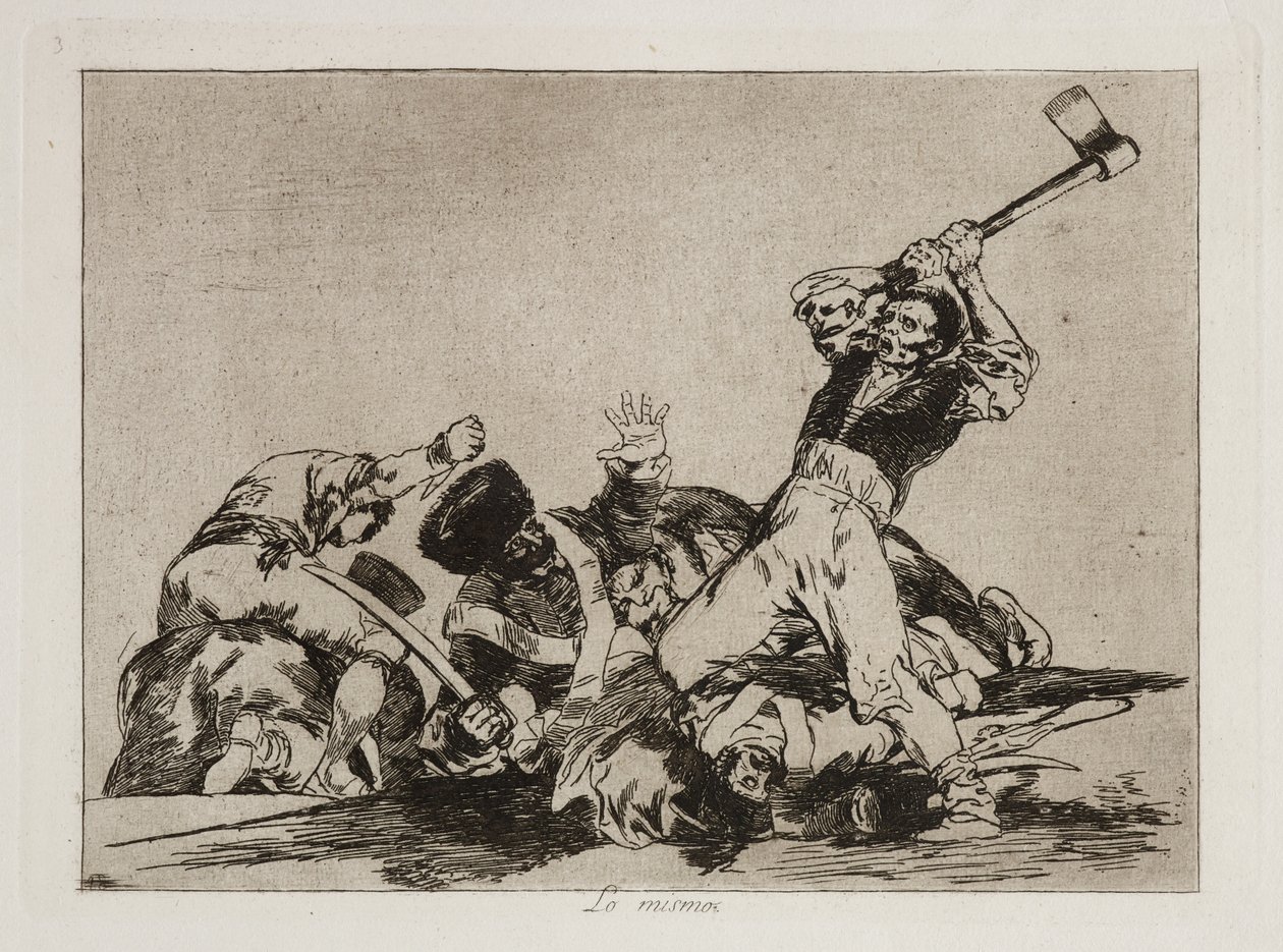 Lo Mismo de Francisco Jose de Goya y Lucientes