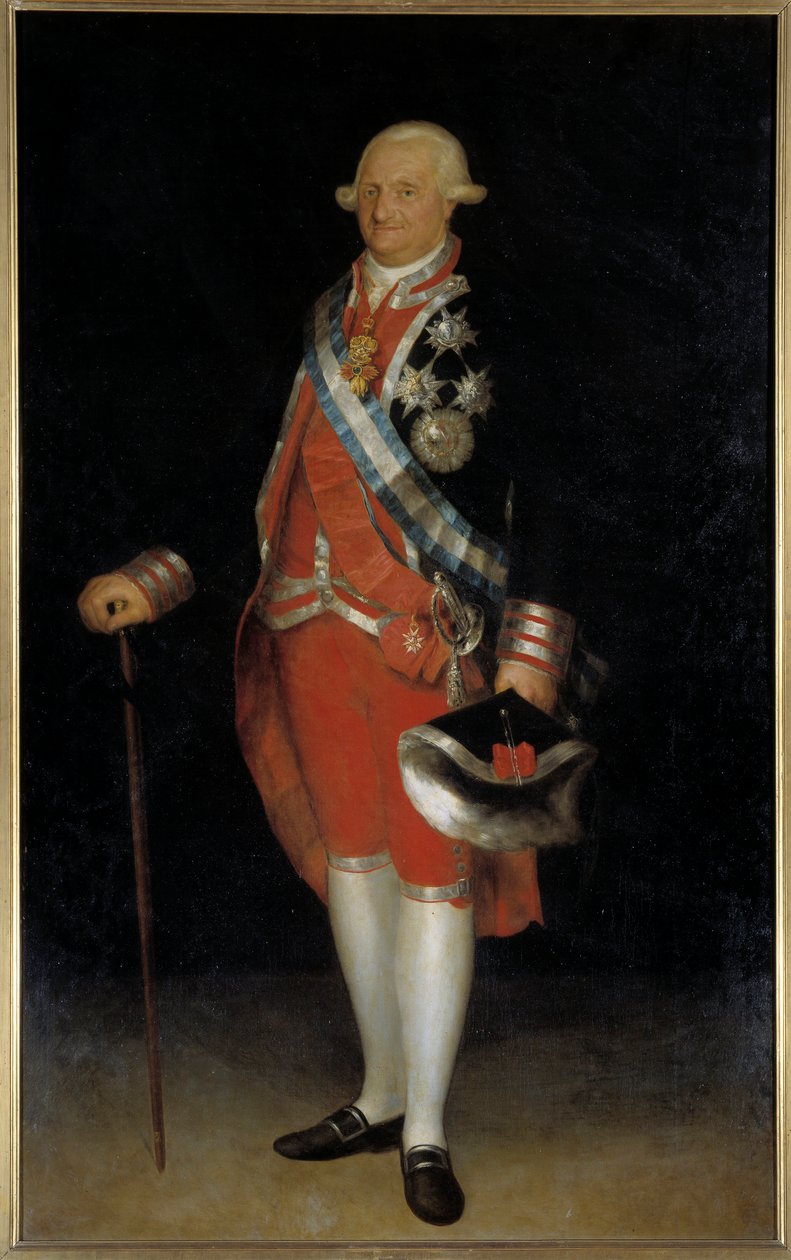 Retrato de Carlos IV, Rey de España de Francisco de Goya