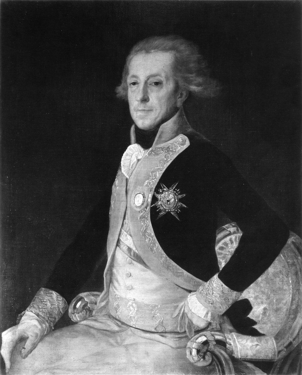 Retrato de El General Ricardos de Francisco Jose de Goya y Lucientes