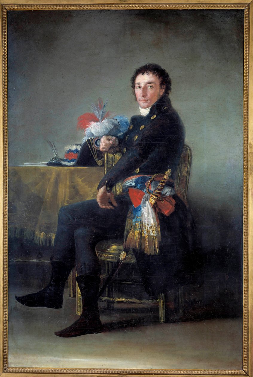 Retrato de Ferdinand Guillemardet, embajador de Francia en España. Pintura de Francisco de Goya de Francisco de Goya