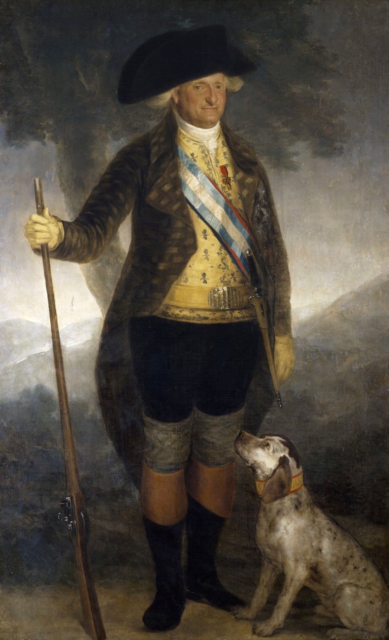 Retrato del Rey Carlos IV de España de Francisco Jose de Goya y Lucientes