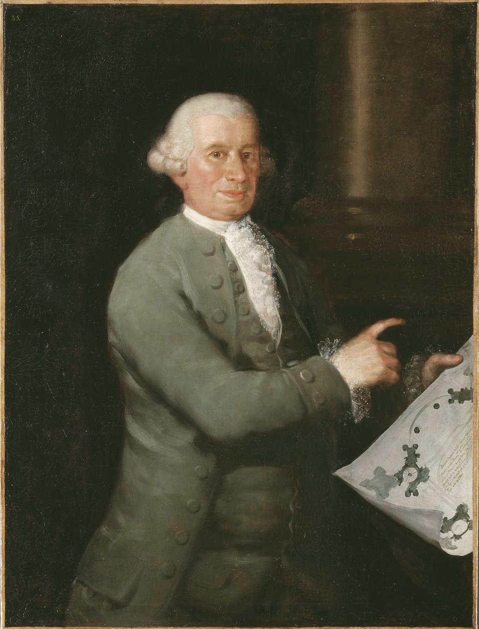 Retrato del arquitecto Ventura Rodríguez de Francisco de Goya